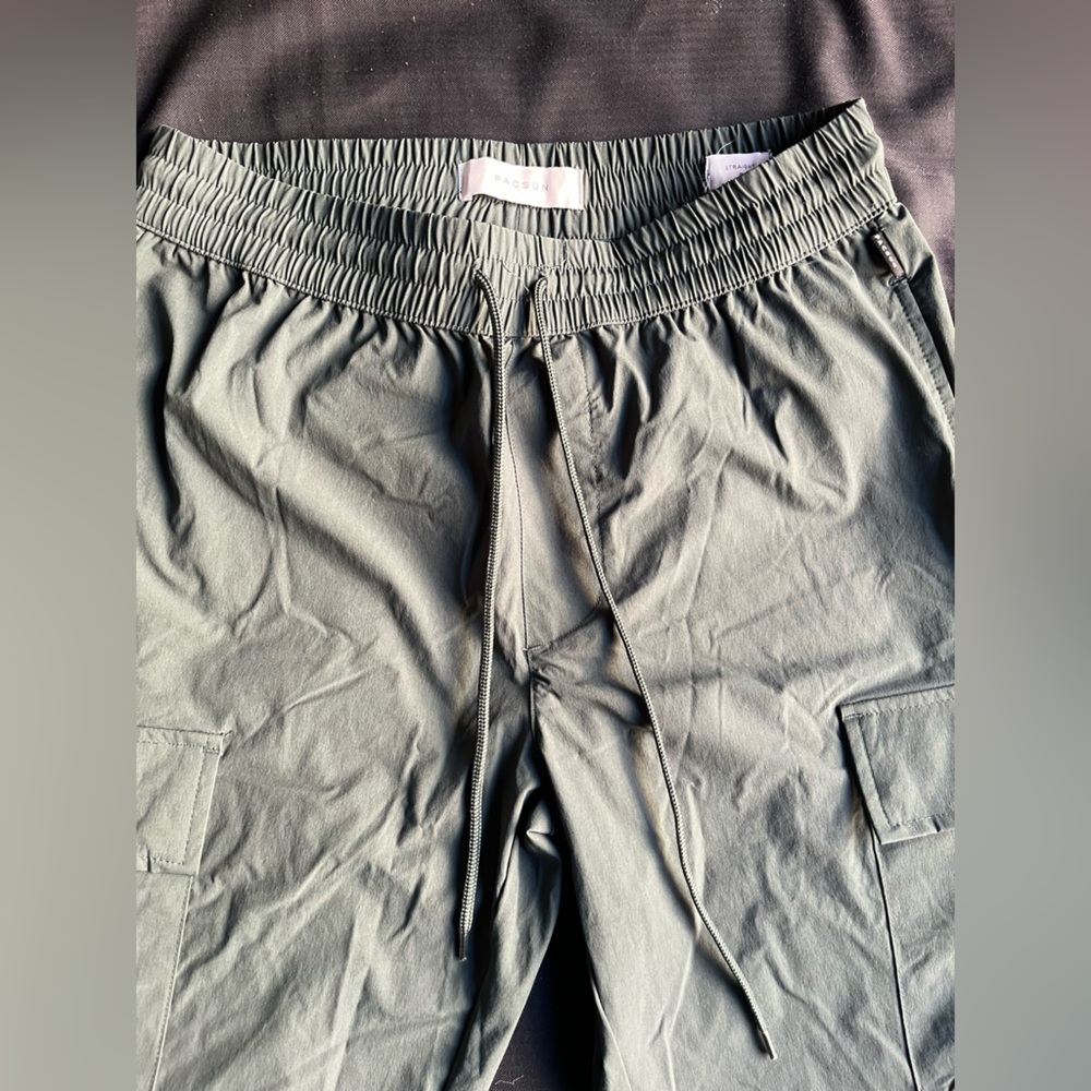 Drawstring Slim Cargos - Picture 2 of 3